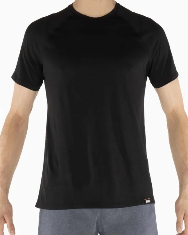 Saxx Aerator Short Sleeve Tee Racer Blue Heather, XXL