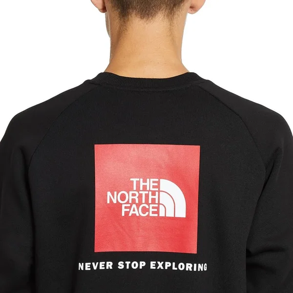 The North Face Raglan Redbox Crew TNF Black TNF Red