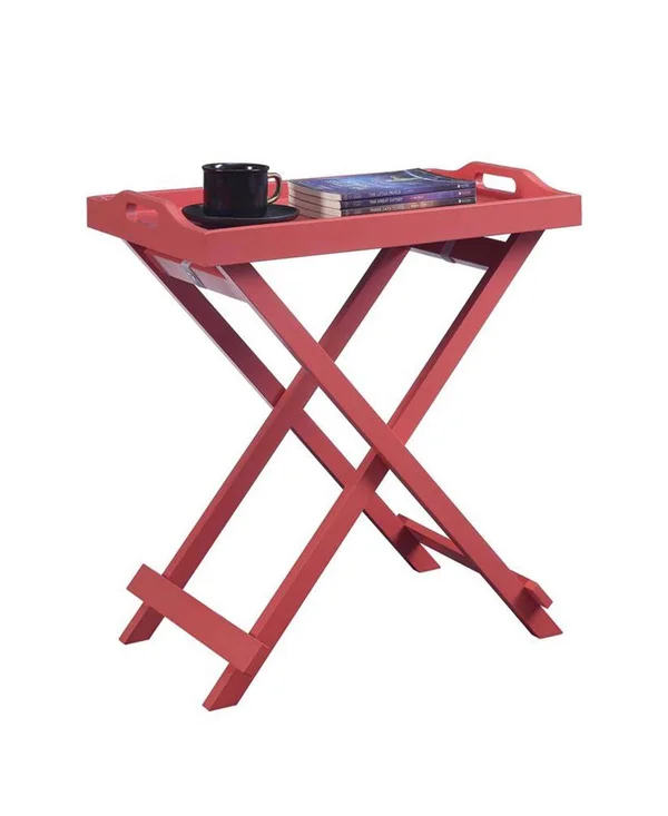 Convenience Concepts 239900BL Designs2Go Folding Tray Table - Black