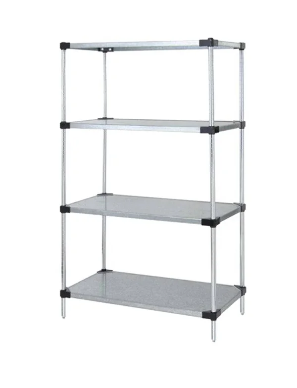 Quantum Storage Systems - 18 inch x 24 inch x 63 inch Galvanized Steel 4-Shelf Unit - WR63-1824SG