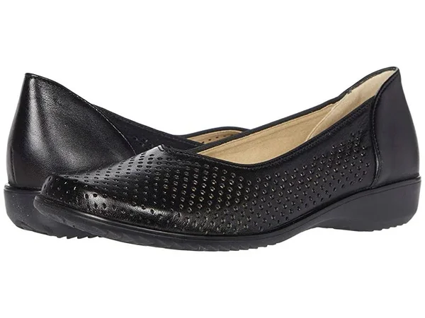 Ara Womens Avril Flat, Women's, Size: 7.5, Black
