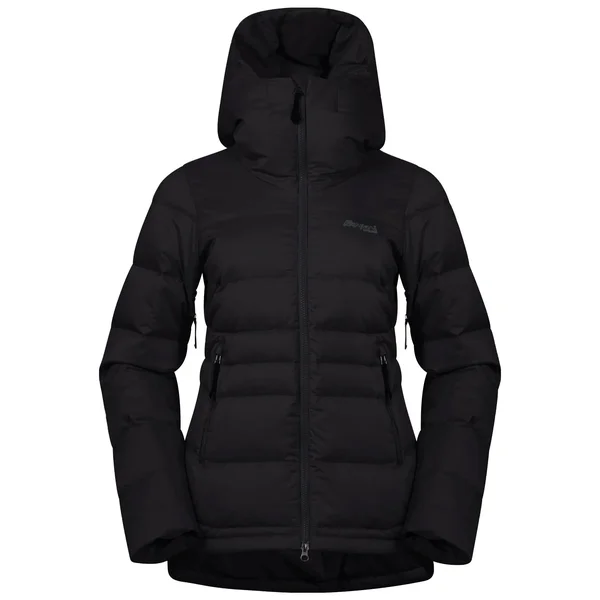 Bergans Stranda Down Hybrid Jacket Black - Womens Down Down Jacket, Size L - Color Black - Solid Charcoal