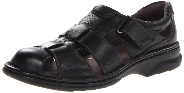 Florsheim Getaway Fisherman Sandal Black, Men's, Size: 8