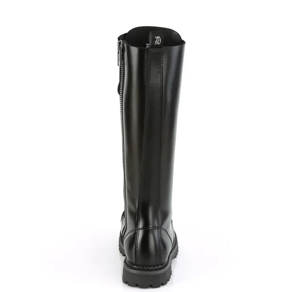 Demonia - Rocky-20 4 - Black Leather