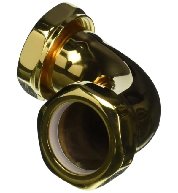 Jaclo 2493-BU 1 1/4x22 90 Degree Slip Elbow