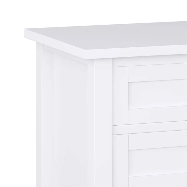 24x22 Norfolk Solid Wood Nightstand White - Wyndenhall