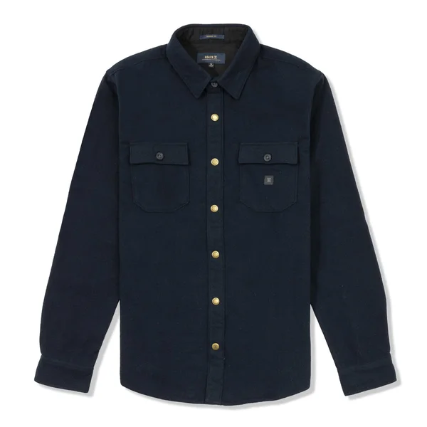 Nordsman Long Sleeve Flannel - Navy XL