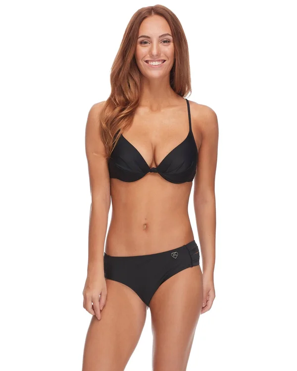 Body Glove Smoothies Greta Bikini Top - Women's Small - Black