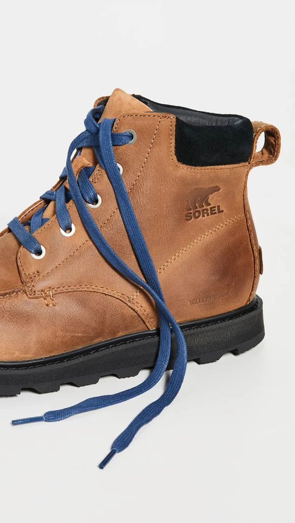 Sorel Men's Madson Moc Toe Waterproof Boot - 10 - Elk