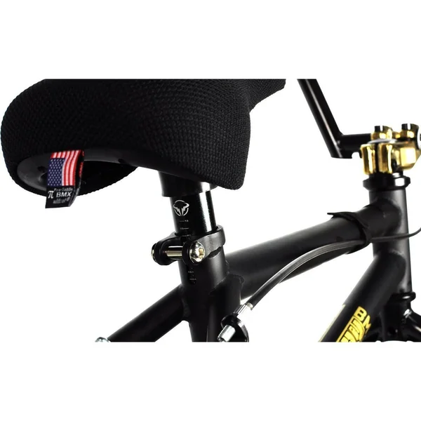 ZF Bikes FBAPBKGD Pro 20x22/10x22 Black Thunder Steel Fat BMX Bike