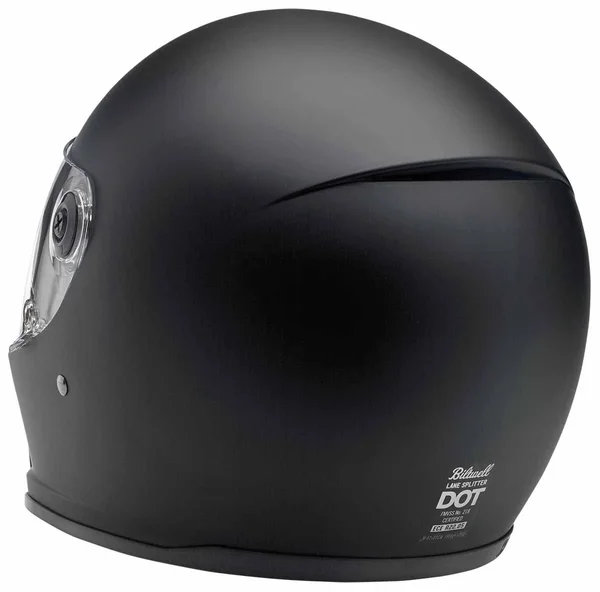 Biltwell Lane Splitter Helmet Solid Flat Titanium 2XL