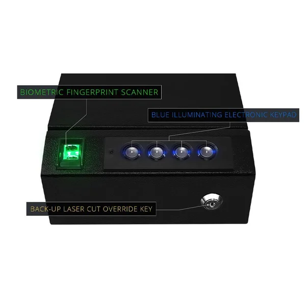 Stealth SwiftVault 2.0 Biometric Pistol Safe