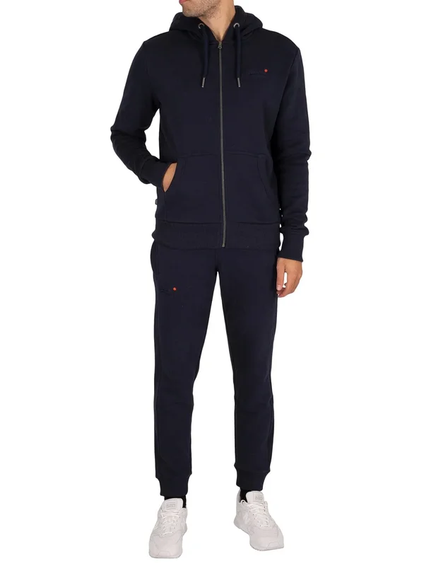 Superdry Orange Label Classic Joggers - Blue - Sweatpants