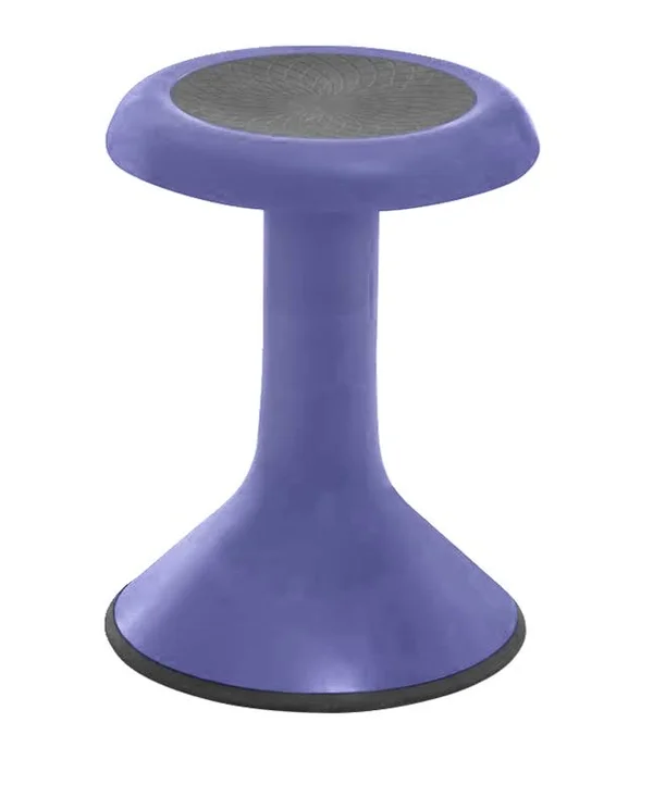 Classroom Select NeoRok Motion Stool - Active Wobble Seating, 15-1/2 inch Seat Height, Paprika, Gold, Nylon, Choose A Color, L