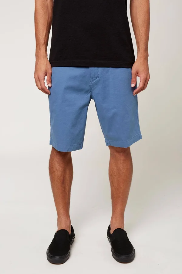 O&Neill Jay Stretch Chino 20x22 Shorts Men's Dust Blue - 29