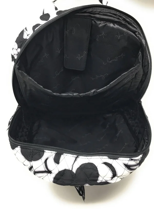 Vera Bradley Laptop Backpack in Night & Day with Black Interior