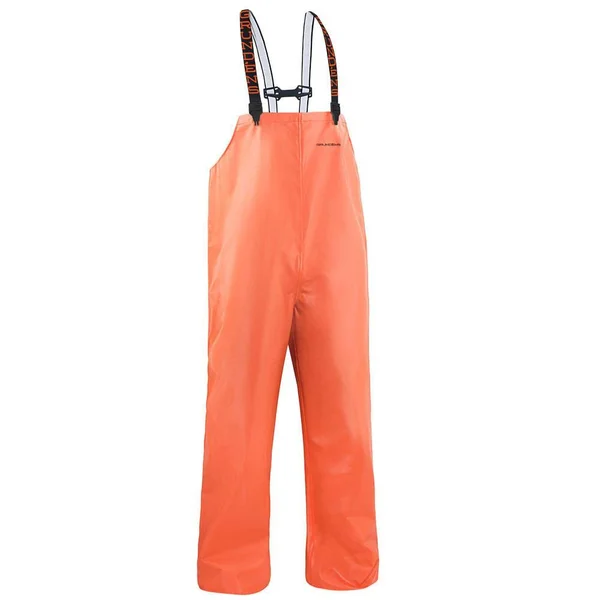 Grundens Mens Nordan 28 Bib Pant Orange, M