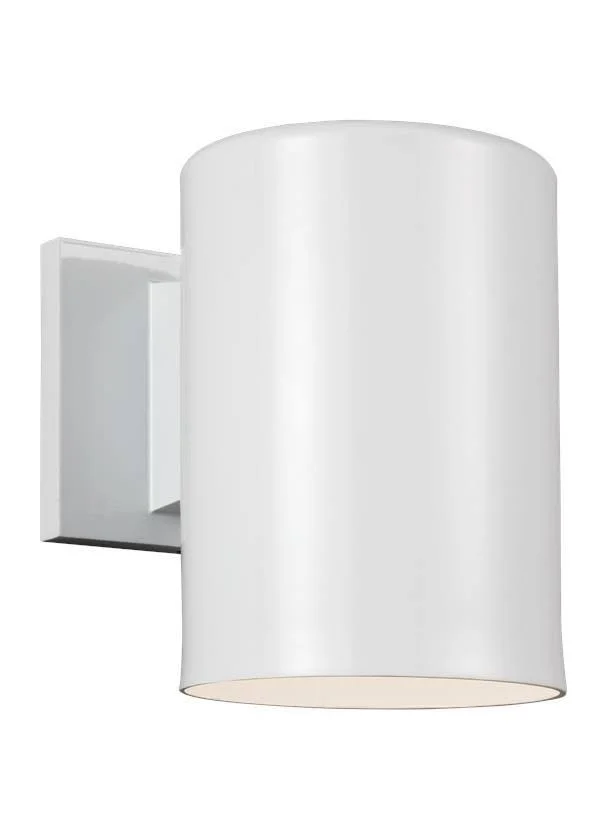 Sea Gull Lighting 8313801EN3-753 One Light Outdoor Wall Lantern - Painted Brushed Nickel