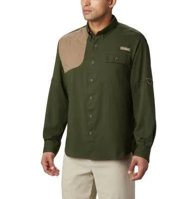 Columbia Men S PHG Blood and Guts Shooting Shirt 1639141 - S - Camo