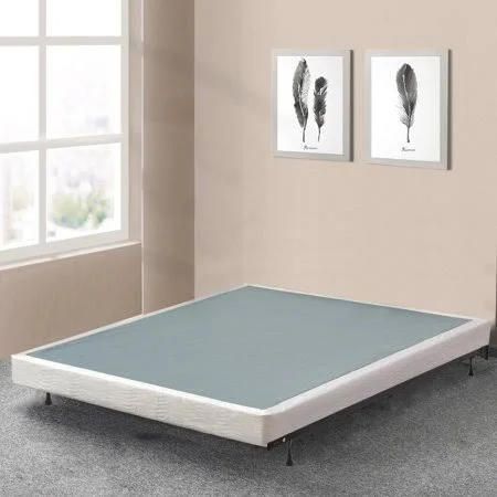 Wayton 5 inch Wood Box Spring/Foundation with Easy ASSEMBLY - Twin-XL