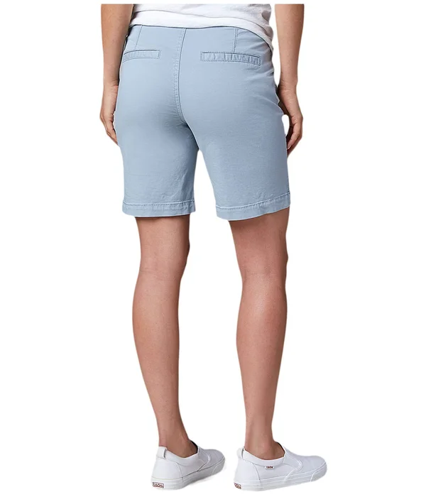 Jag-Jeans 8x22 Gracie Pull-On Shorts in Twill London Fog - 12 (31x22 Waist)