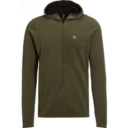 Mountain Hardwear Men's Type 2 Fun Hoody - Dark Army - Large