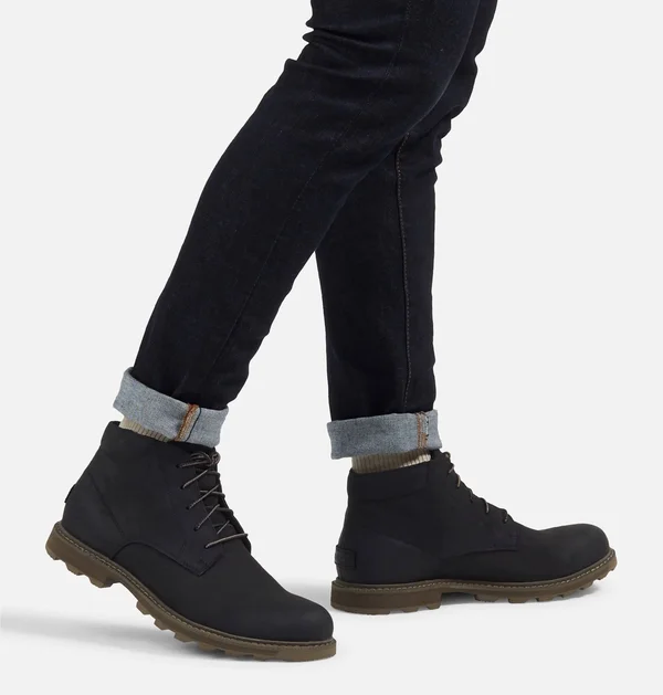 Sorel Men's Madson II Chukka Black Waterproof