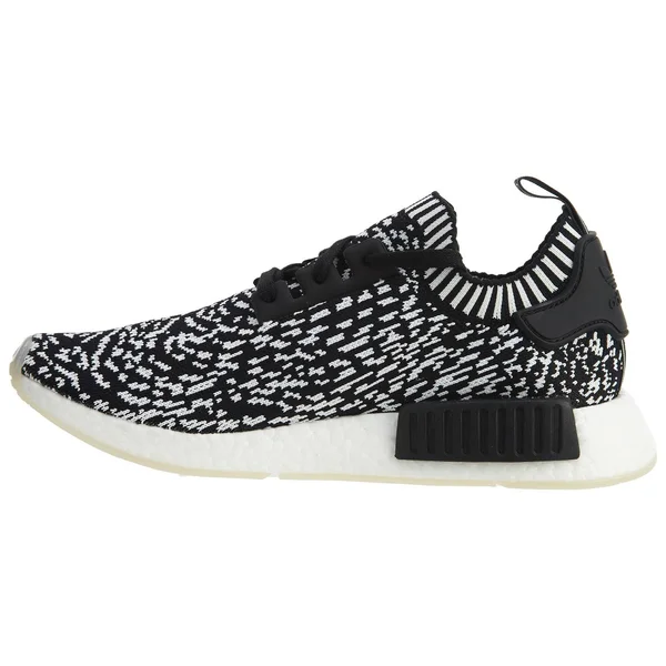 adidas Men's NMD R1 Primeknit Sneakers, Black/White, 8.5