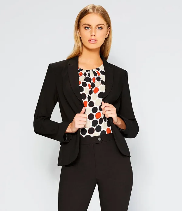 Calvin Klein Women's Two Button Jacket