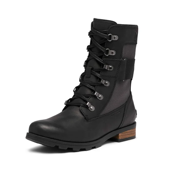 Sorel Women's Emelie Conquest Boots Black 8.5