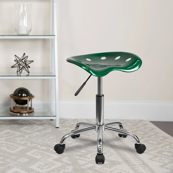 Lancaster Home Vibrant Tractor Seat and Stool - Green