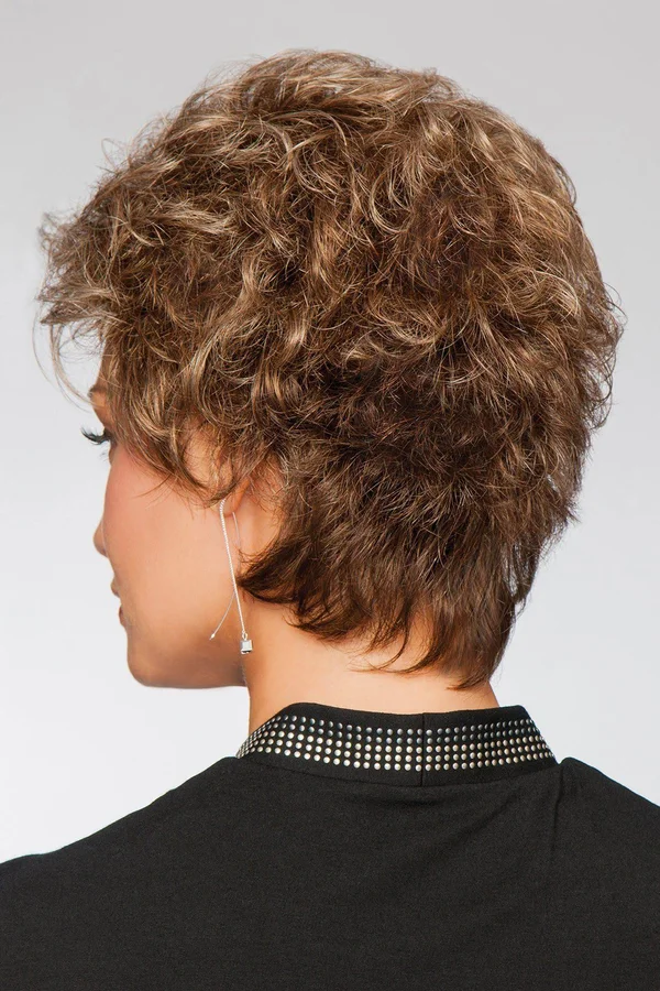 Gabor Instinct Average-Large Synthetic Wig, G829+ Dark Cinnamon Mist