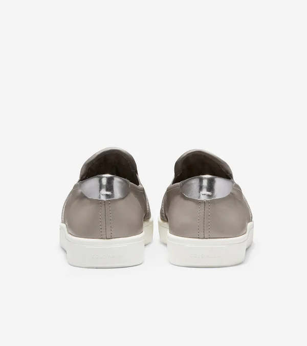Cole Haan Womens Grandpro Spectator 2.0 Leather Puffer Casual Shoes