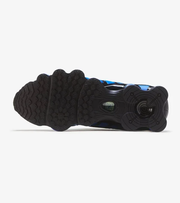 Nike Mens Shox TL - Running Shoes Black/Green/Blue Size 09.0