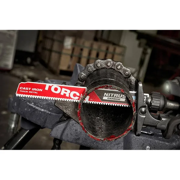 Milwaukee 48-00-5362 9x22 7TPI Sawzall Torch w/ Nitrus Carbide for Cast Iron - 3pk