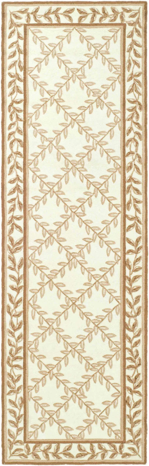 Safavieh DuraRug EZC430C Area Rug - Ivory/Beige - Size: Runner 2'6 inch x 8'