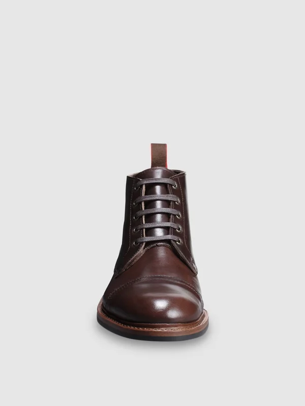 Allen Edmonds Patton Weatherproof Ankle Boot - Brown - 14/D