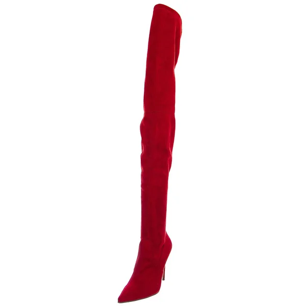 Steve Madden Dominique Women's Boots Red