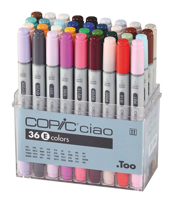 Copic Ciao Marker 36 Set E