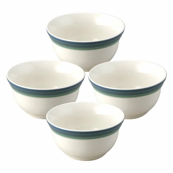 Pfaltzgraff Ocean Breeze Deep Soup Cereal Bowls Set of 4