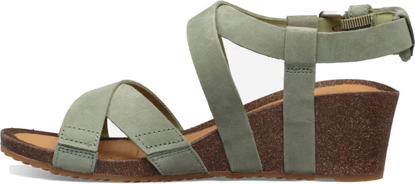 Teva Women's Mahonia Wedge Cross Strap - Calliste Green - 6