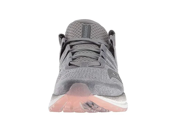Saucony Freedom ISO 2 Running Shoes - Women's 6 Grey - Peach