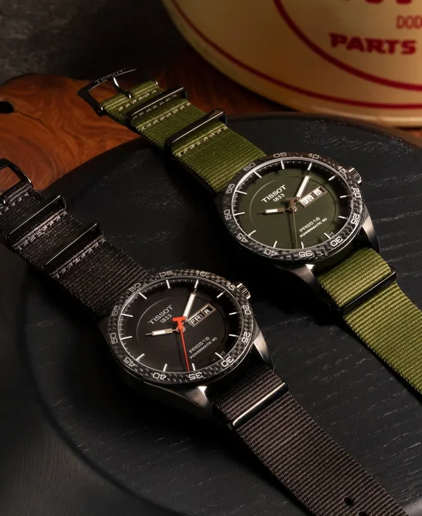 Men's PRS516 Powermatic Textile Strap Watch - 42mm