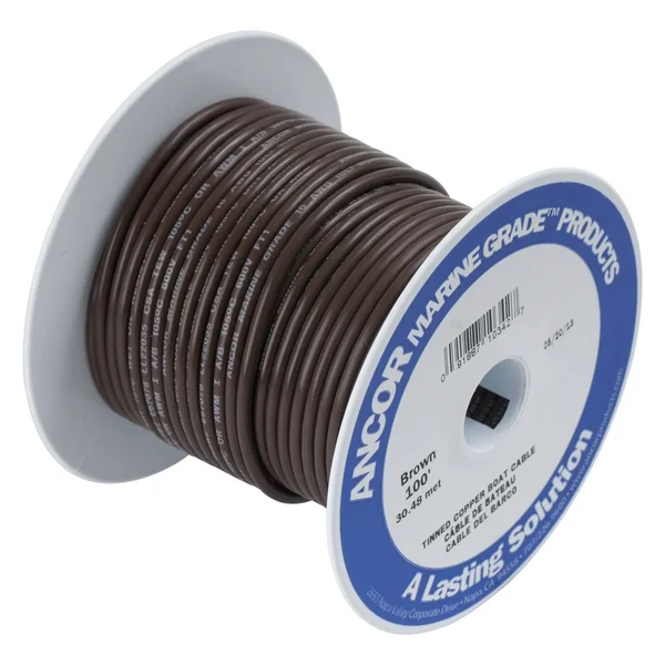 Ancor - Brown 16 AWG Tinned Copper Wire - 1, 000& 102299