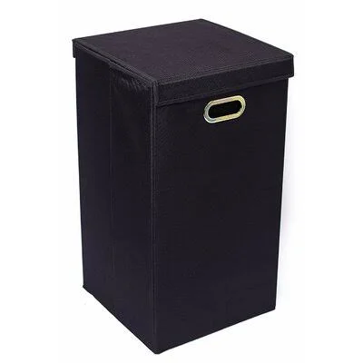 Single Laundry Hamper Ebern Designs Color: Black