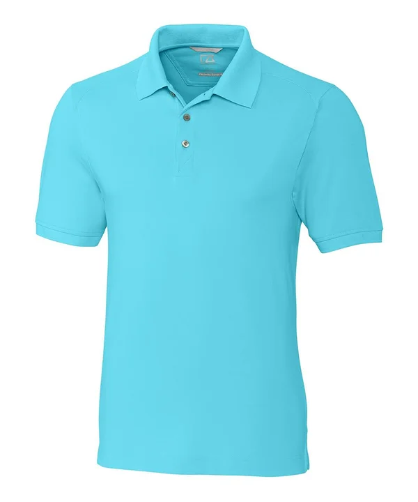 Men's Big & Tall Cutter & Buck Advantage Golf Polo, Size 3XB - Blue