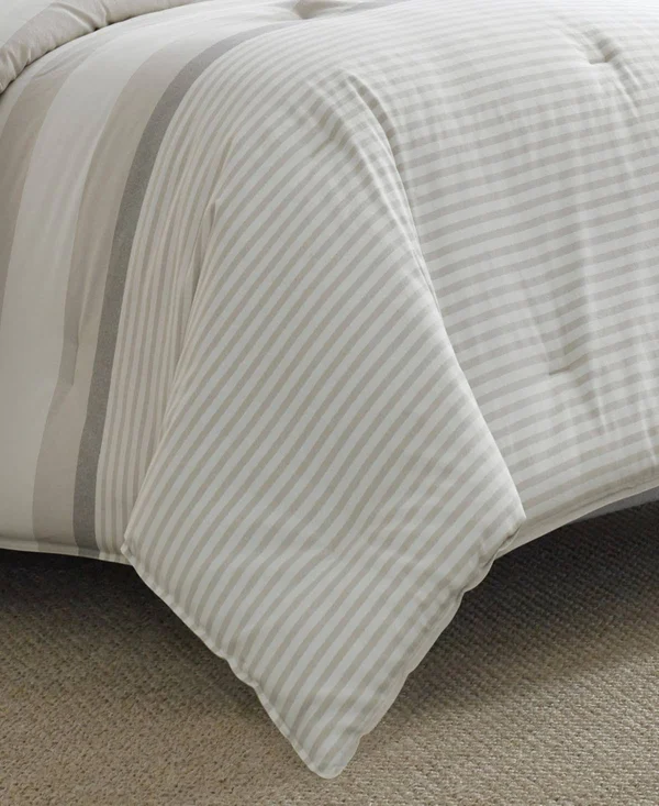 Nautica Saybrook Comforter Set (Twin) - Beige