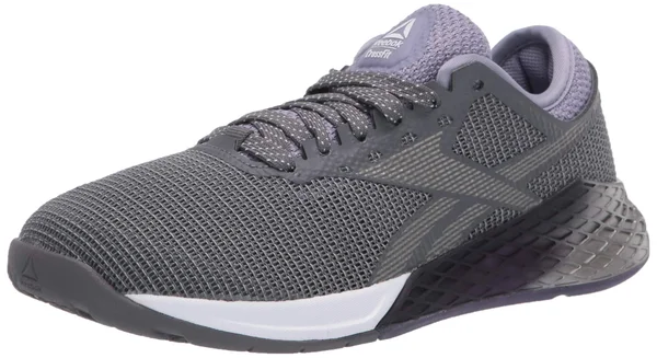 Reebok Women's Nano 9 Training Shoes, Grey/Violet/White, 7.5