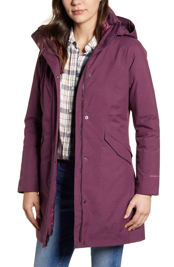 Patagonia Vosque 3-in-1 Parka - Women's Dyno White - Xs