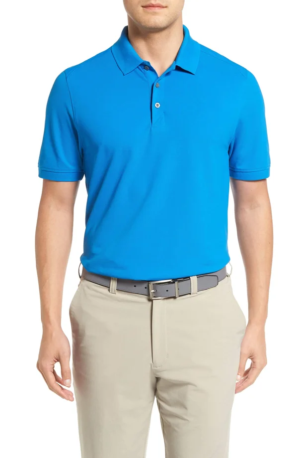 Men's Big & Tall Cutter & Buck Advantage Golf Polo - LT, Digital